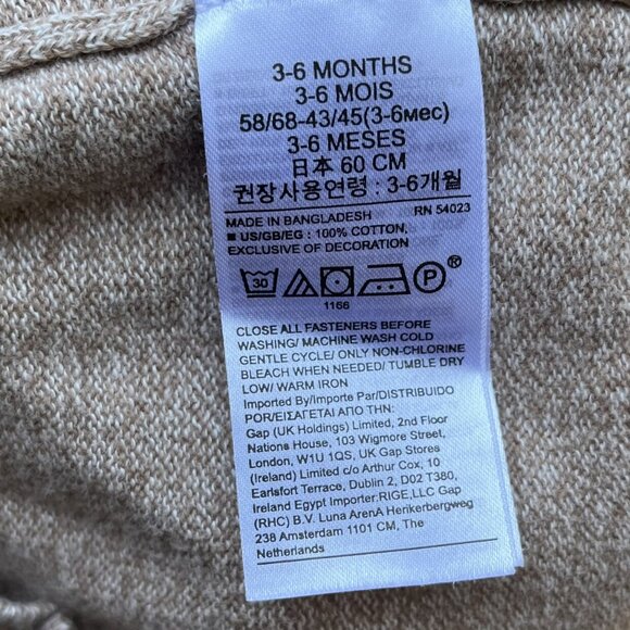 Gap Sweater 3-6 Months - Picture 3 of 5